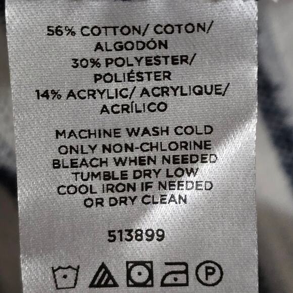 LOFT Striped Peplum Cotton Blend Blazer Women's Size XL - Picture 8 of 9